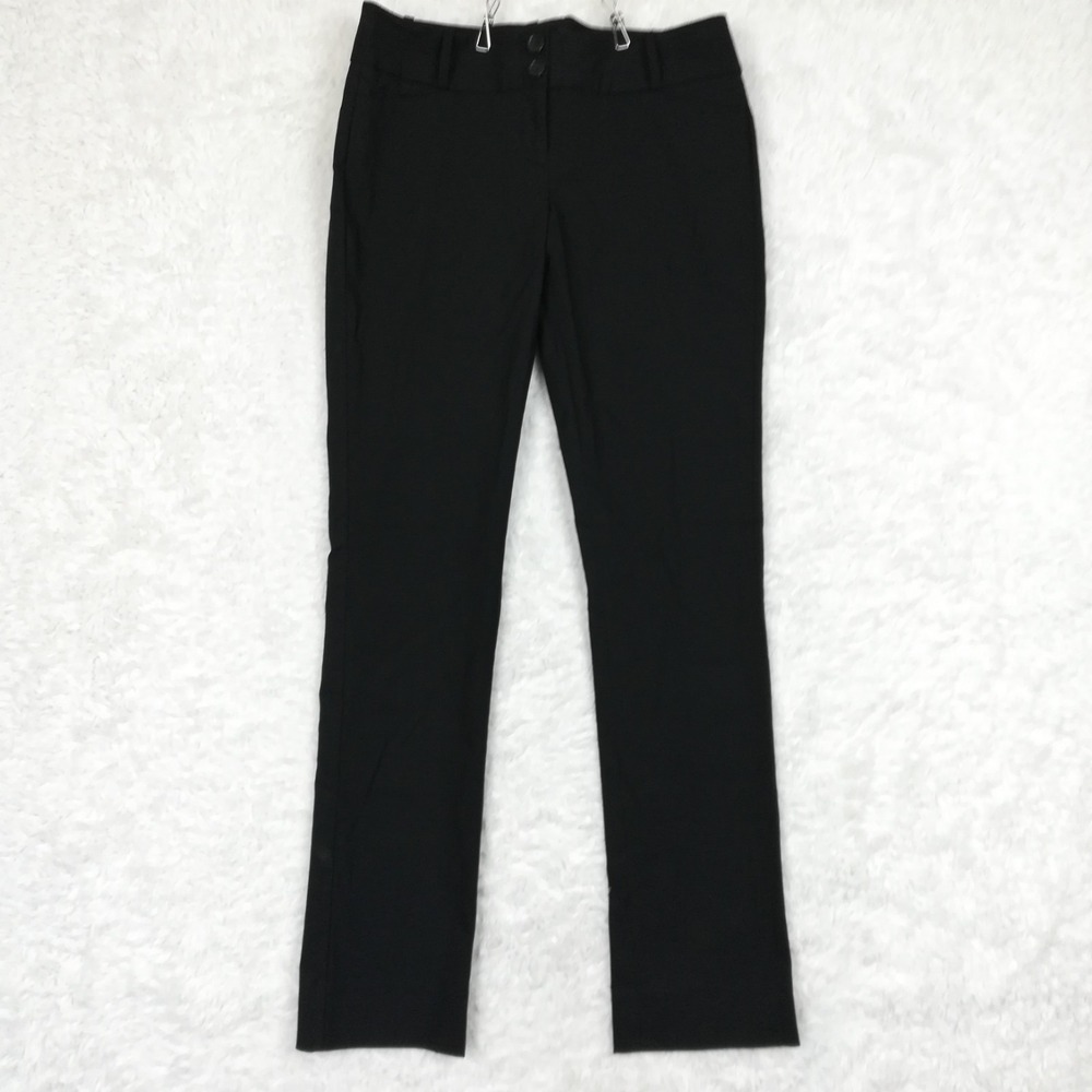 The Limited Womens Pants Career Trouser Straight Leg Black Exact Stretch 6 New